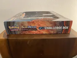 Pokemon Lycanroc Sun and Moon Burning Shadows GX Challenge Box Factory Sealed - Image 4