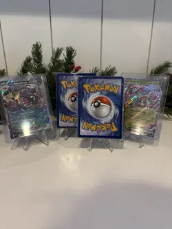 Pokemon - 100 Card Lot with 2 Dbl Rare EX Cards - Perfect Starter Pack For Kids! - Image 1