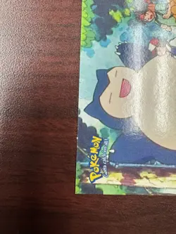 2000 Topps Pokemon TV Animation Series 3 #OR11 Snack Attack Blue Label Snorlax - Image 4