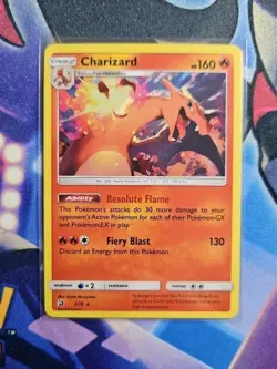 Charizard 3/70 - Dragon Majesty - Holo Pokemon Card 2018 NM - Image 1
