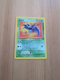 Zubat Golbat Pokemon Card Lot Fossil Set Kagemaru Himeno Art Regular 1999 Wotc - Image 4