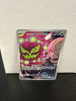 Pokemon Ascended Heroes - Cynthia’s Spiritomb 244/217 Illustration Rare English - Image 3
