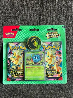 Pokemon TCG Ascended Heroes Erika Tangela 2 Pack Blister - SEALED ✅ FAST SHIP🚚 - Image 1