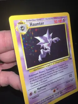 Pokemon TCG | Haunter | Fossil 6/62 Unlimited Holo Rare NM Card - Image 4