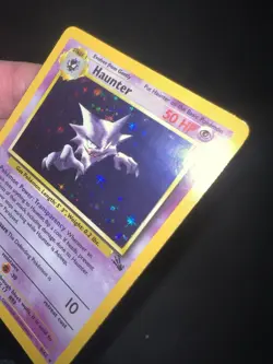 Pokemon TCG | Haunter | Fossil 6/62 Unlimited Holo Rare NM Card - Image 5
