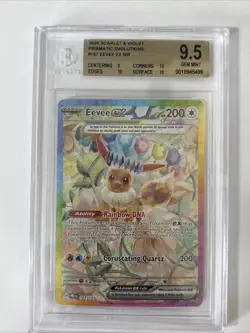 Pokemon Eevee Ex SIR Prismatic Evolutions Gem Mint Bgs 9.5 - Image 1