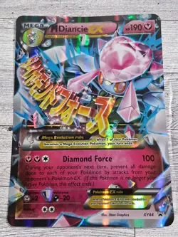 Pokemon TCG M Diancie EX XY44 XY Promo Holo Mega Evolution Fairy 2015 - Image 1