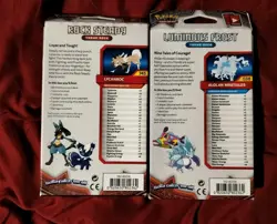Pokemon Sun & Moon Burning Shadows Theme Decks Rock Steady/ Luminous Wave New 820650802362 - Image 4