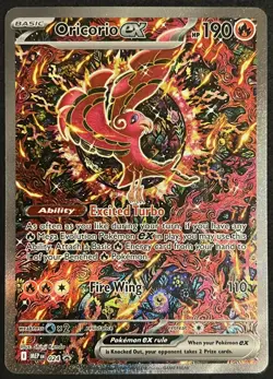 Pokemon TCG Oricorio ex 024 UPC Promo - Mega Evolution - Pack Fresh ✅ - Image 1
