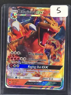 Charizard GX #20/147 Pokemon SM - Burning Shadows 2017 MP 🔥 - Image 3