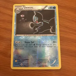 Dewott 38/113 Legendary Treasures Reverse Holo Foil Pokemon - Image 1