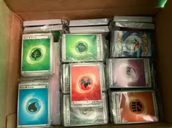 Pokemon TCG Bulk Energy Lot Many Eras 47 Sealed Packs & 2 ETB Full 636996769661 - Image 1