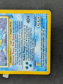 Blastoise 2/130 - Base Set 2 Holo Rare WOTC Pokemon TCG HP - Image 5