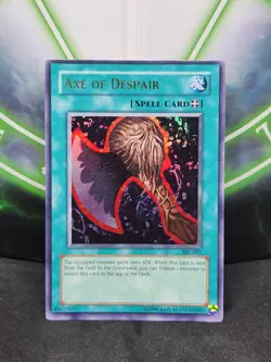 Yugioh Axe of Despair SRL-002 Ultra Rare OG Print NM - Image 1
