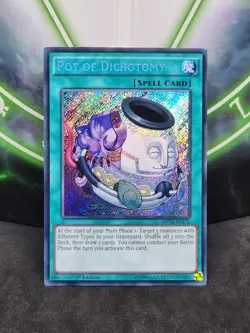 Yugioh Pot of Dichotomy MP14-EN172 Secret Rare 1st Edition NM - Image 1