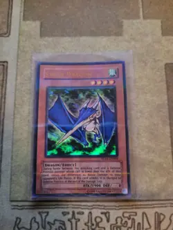 YUGIOH SPEAR DRAGON HL03-EN004 PARALLEL RARE UNLIMITED ED NM/VLP - Image 1