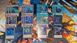 YuGiOh! | Radiant Typhoon Core (3x Krosea DOOD-EN015, Swen DOOD-EN014) + Extras - Image 1