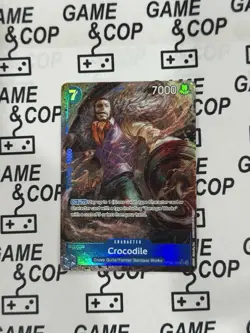 One Piece Emperors in the New World Crocodile OP09-046 Parallel Alternate Art NM - Image 1