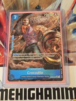 One Piece TCG Crocodile (Parallel) OP09-046 English Emperors in the New World - Image 2