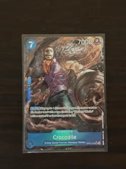 One Piece Emperors in the New World Crocodile OP09-046 Parallel Alternate Art NM - Image 1