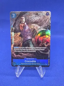 One Piece Emperors in the New World Crocodile OP09-046 Parallel Alternate Art NM - Image 1