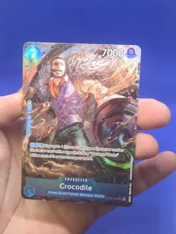 One Piece Emperors in the New World Crocodile OP09-046 Parallel Alternate Art NM - Image 2