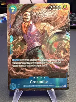 Crocodile Alt Parallel OP09-046 Emperors in the New World English One Piece TCG - Image 1