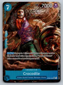 Crocodile (046) (Parallel) One Piece SR Emperors in the New World OP09-046 NM - Image 1