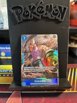 One Piece Crocodile OP09-046 Emperors in the new world Parallel English Nm - Image 1