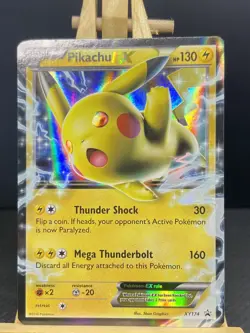 Pikachu EX Holo Black Star Promo XY174 VLP Front - Image 1