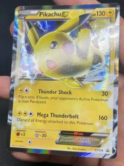 Pikachu EX Holo Black Star Promo XY174 VLP Front - Image 3