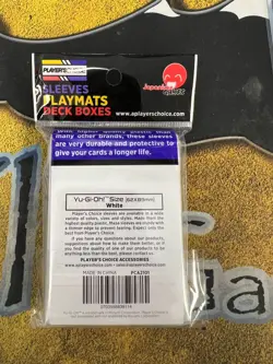 Player's Choice Yugioh 60 ct White Card Sleeves!! - Image 2