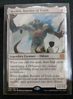 MTG: Kozilek, Butcher of Truth MYTHIC, NM Double Masters 2022 Chase Card!! - Image 1