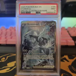 Pokemon TCG Kyurem EX Card Black Bolt, Mint (165/086) PSA 9 - Image 1