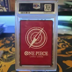 2025 Silvers Rayleigh OP12-001 English Alt Art Leader One Piece Card PSA 10 - Image 2