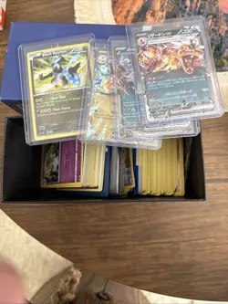 Box Of pokemon cards - Image 1