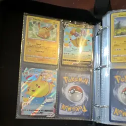 Pokemon TCG Card Binder Lot Pikachu Charizard Charmander Zapdos Trainer Full Art - Image 3