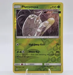Pheromosa - 11/131 - Reverse Holo Rare - Forbidden Light - Pokemon Card LP/NM - Image 1