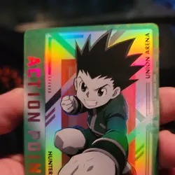 Union Arena HUNTER x HUNTER Action Point Trading Card Unopened - Image 4