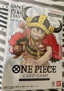 ONE PIECE DAY 2025 Luffy P-110 Premium Card Collection BANDAI Official SEALED FS - Image 1