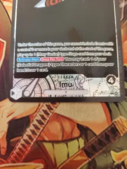 Imu Leader Alternate Art OP13-079 Carrying on His Will ONE PIECE Card English - Image 2