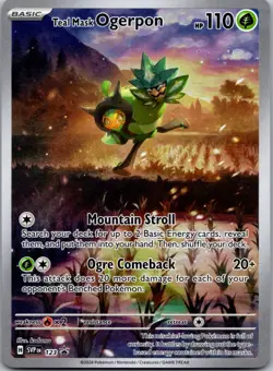 Teal Mask Ogerpon SV: Scarlet & Violet Promo Cards 123 NM - Image 1
