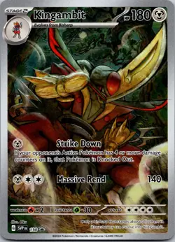 Kingambit SV: Scarlet & Violet Promo Cards 130 NM - Image 1