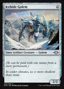 Icehide Golem x4 4x Modern Horizons NM MTG - Image 1