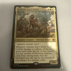 Gishath, Sun's Avatar The Lost Caverns of Ixalan Regular - Image 1