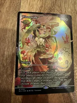 MTG - Lorwyn Eclipsed: Winnowing (Showcase) (0382) - Mythic Foil - Near Mint - Image 1