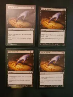 4x SIGN IN BLOOD Mixed Core Sets NM Magic The Gathering MTG Playset X4 - Image 1