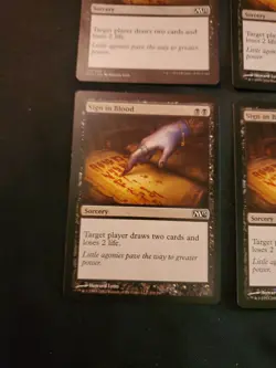 4x SIGN IN BLOOD Mixed Core Sets NM Magic The Gathering MTG Playset X4 - Image 5
