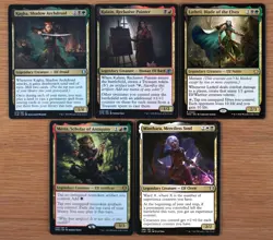 Lot 10 Legendary GOLD Elf Set Commander Group *NM* Elves MTG Magic Deck Building - Image 2
