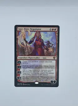 Jaya, Fiery Negotiator - Dominaria United - Red Planeswalker - Regular Print - Image 1